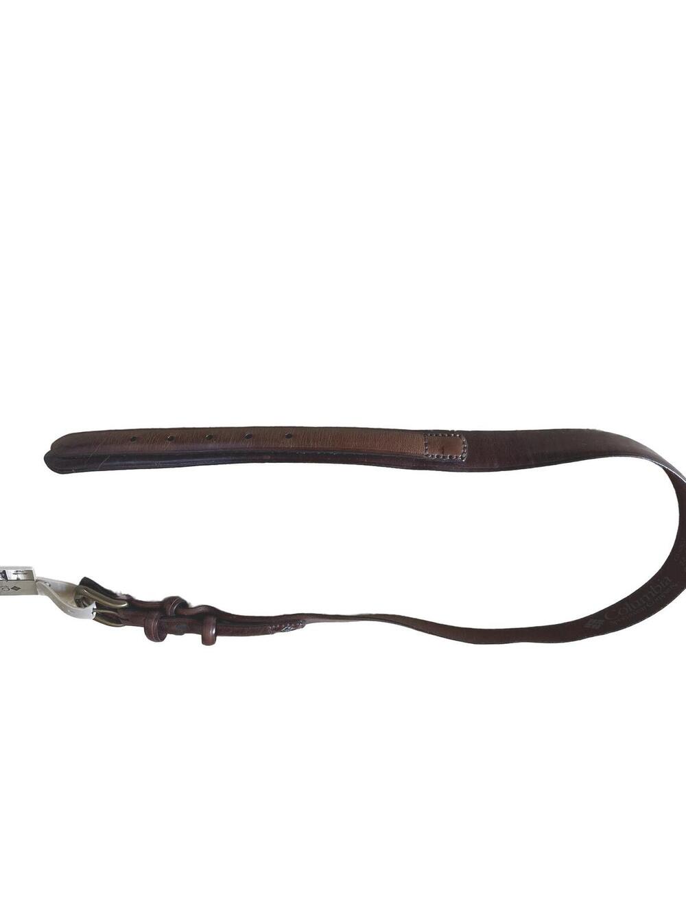 NWT Columbia Full Grain Leather Belt - 32 / 80